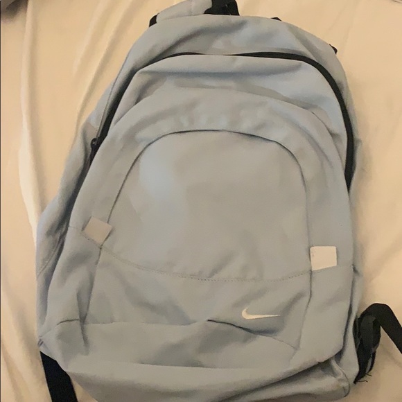 baby blue nike backpack